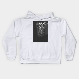 Roberta Flack BW Photograph Kids Hoodie